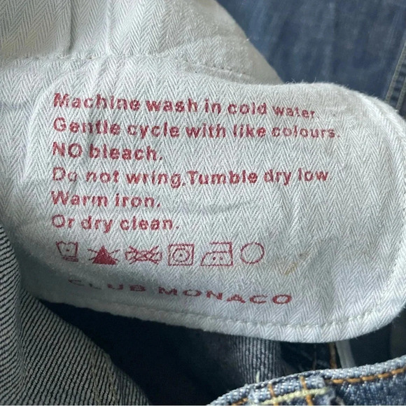 Club Monaco Straight Leg Denim Jeans - Picture 7 of 8